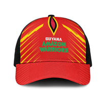 Guyana Cricket Amazon Warriors Mesh Trucker Cap Green Red Gold Glory - Wonder Print Shop