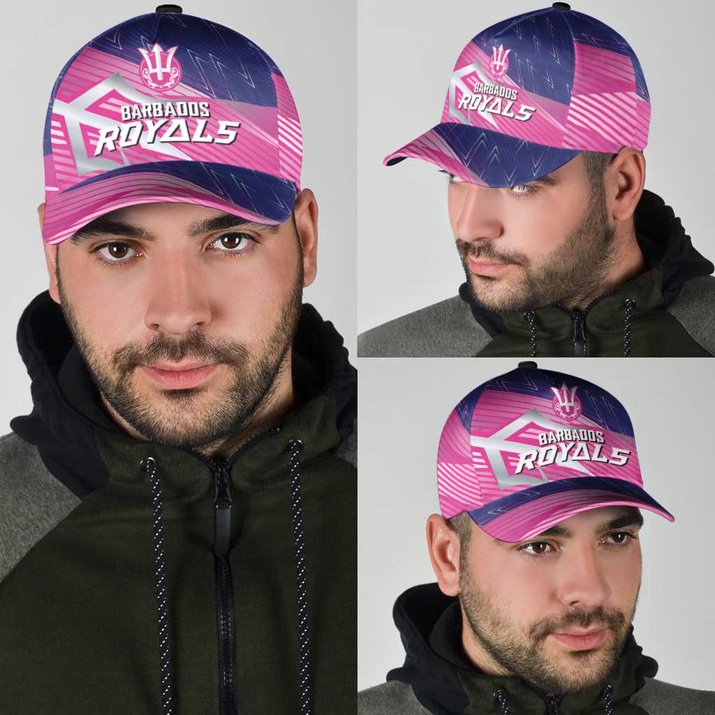 Barbados Cricket Royals Classic Cap Sporty Style with Trident Symbol - Wonder Print Shop