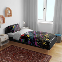 Antigua & Barbuda Cricket Falcons Bedding Set Through The Fire - Wonder Print Shop