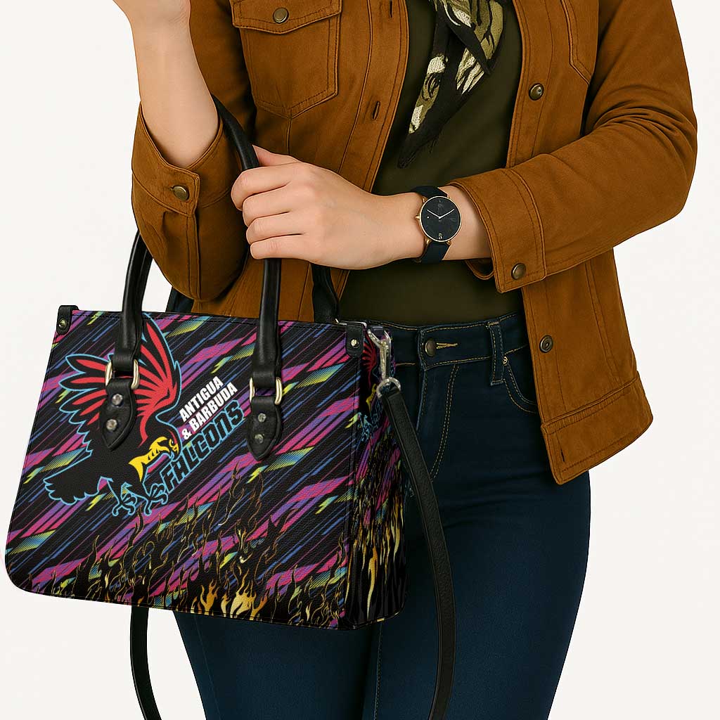 Antigua & Barbuda Cricket Falcons Leather Bag Through The Fire - Wonder Print Shop