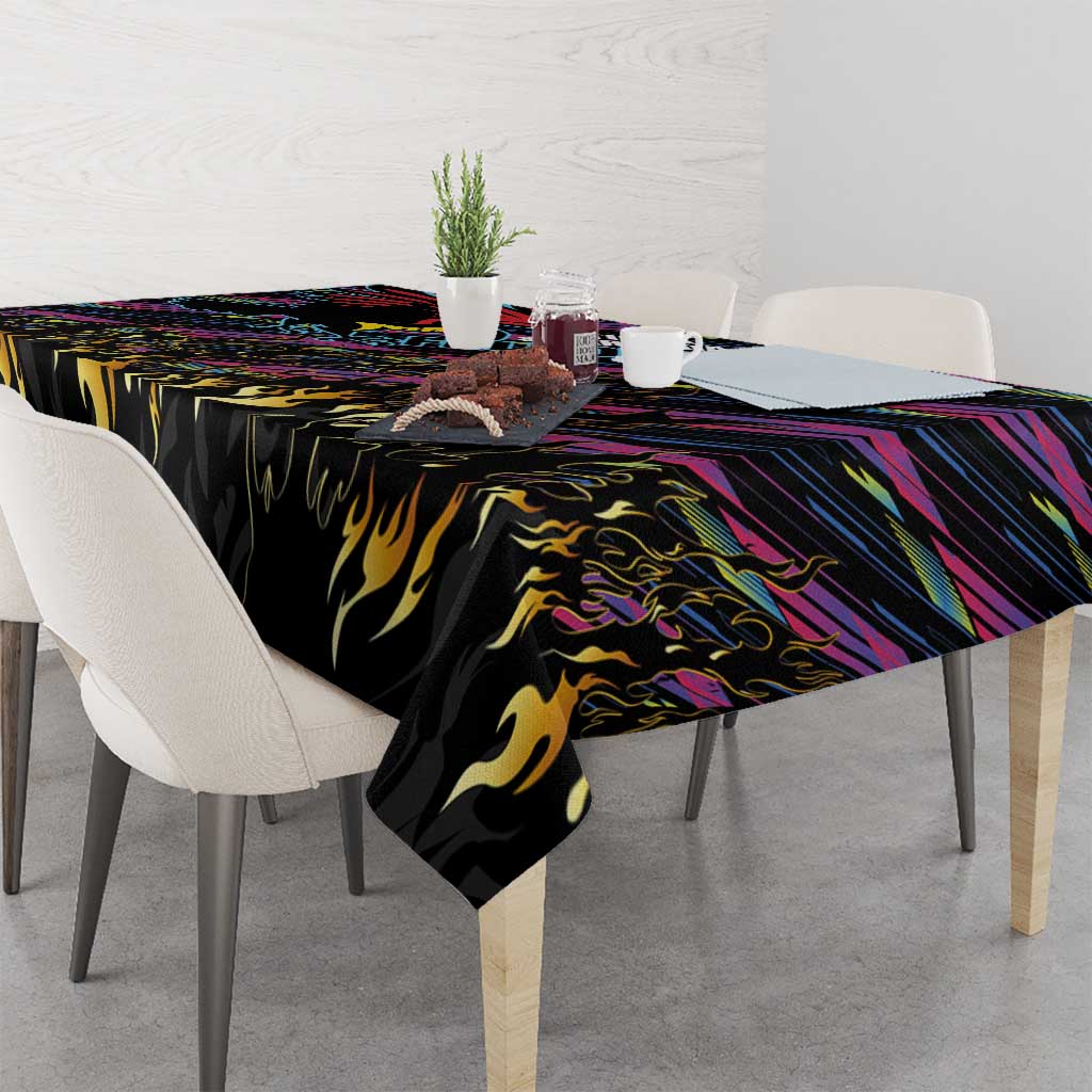 Antigua & Barbuda Cricket Falcons Tablecloth Through The Fire - Wonder Print Shop