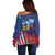 Veterans Day Military Never Forget Forever Honor Off Shoulder Sweater - Wonder Print Shop