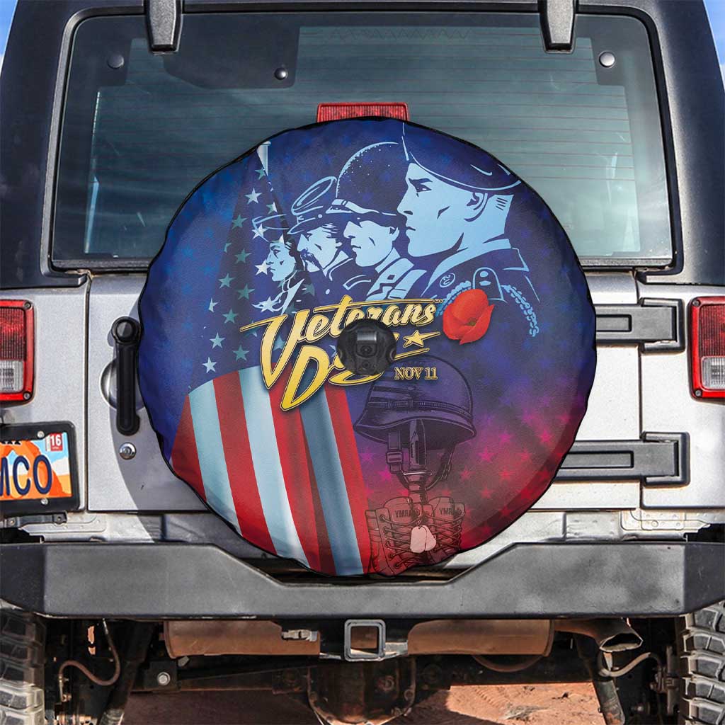 Veterans Day Military Never Forget Forever Honor Spare Tire Cover