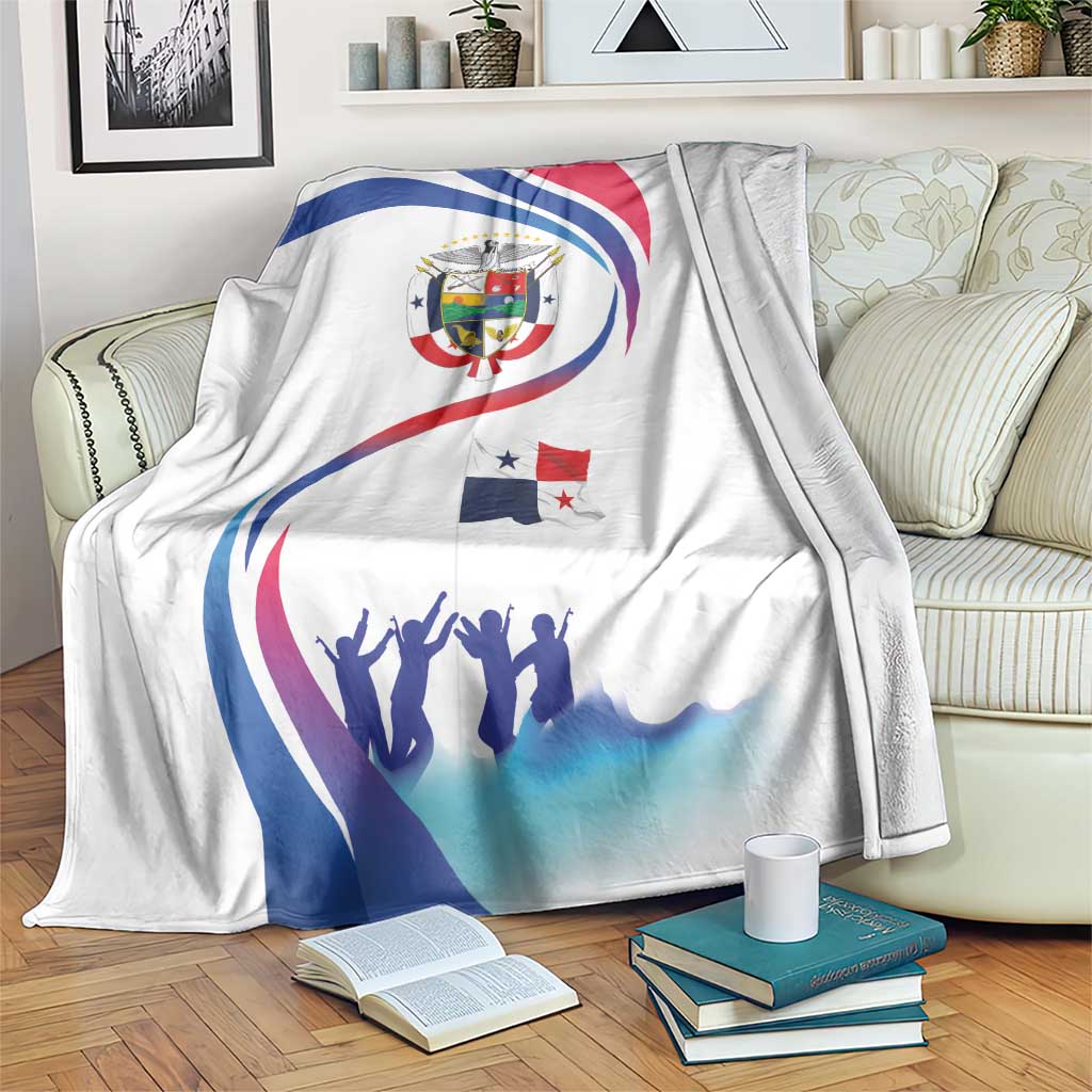 Panama Independence Day Blanket Coat of Arms and Freedom