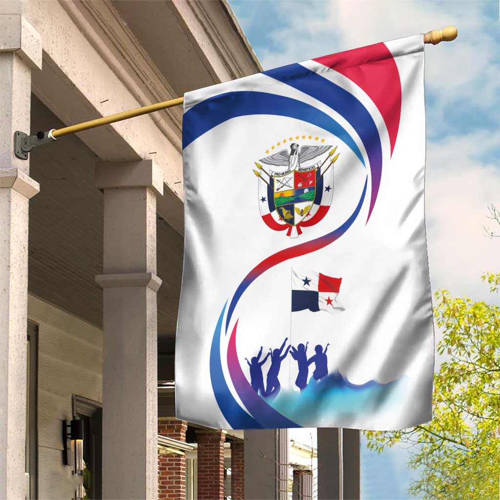 Panama Independence Day Garden Flag Coat of Arms and Freedom - Wonder Print Shop