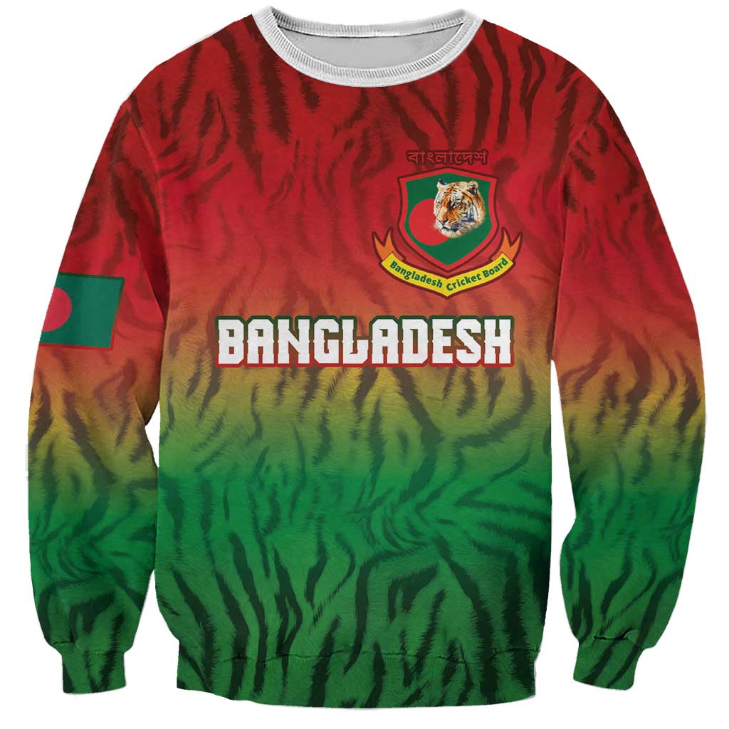 Custom Bangladesh Cricket-The Tigers Sweatshirt