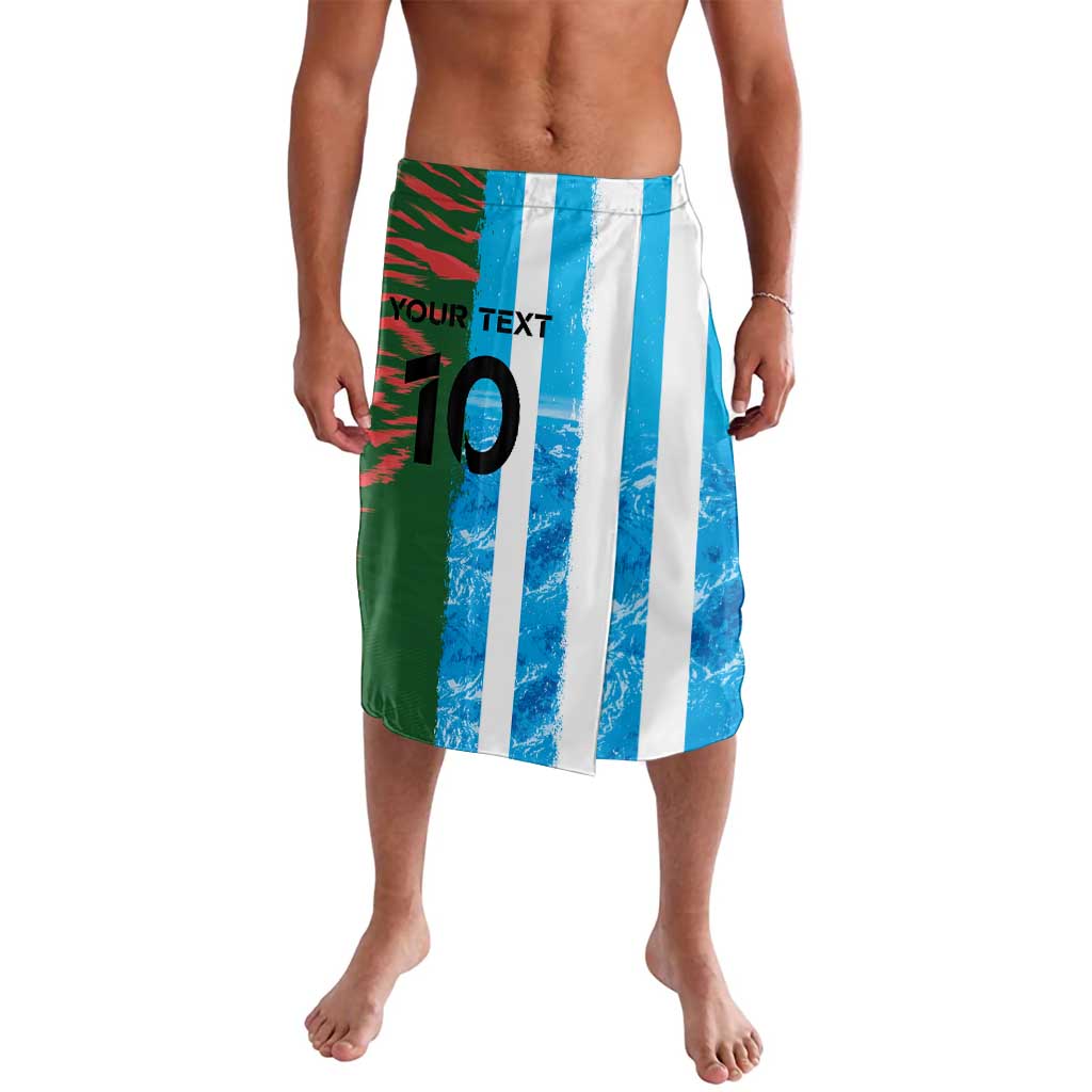 Custom Bangladesh and Argentina Football Half Style Lavalava