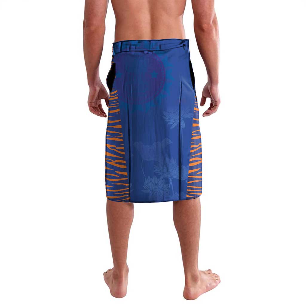 Custom Indian Bengal Tiger Cricket Lavalava