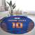 Custom Indian Bengal Tiger Cricket Round Carpet