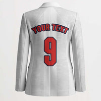 Custom England Football Blazer Retro-Modern Combination Style