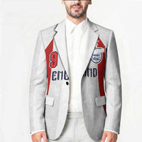 Custom England Football Blazer Retro-Modern Combination Style