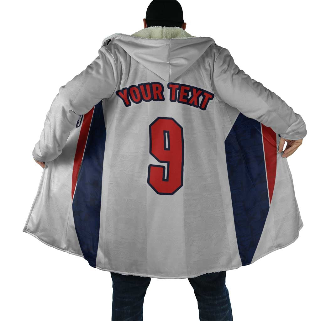 Custom England Football Cloak Retro-Modern Combination Style