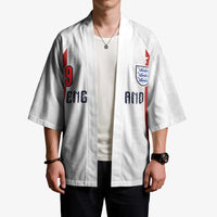Custom England Football Kimono Retro-Modern Combination Style