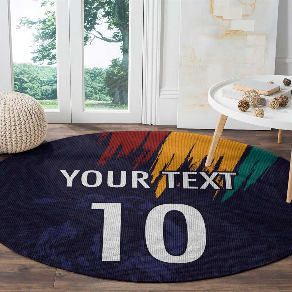 Custom Sri Lanka Cricket The Lions Round Carpet
