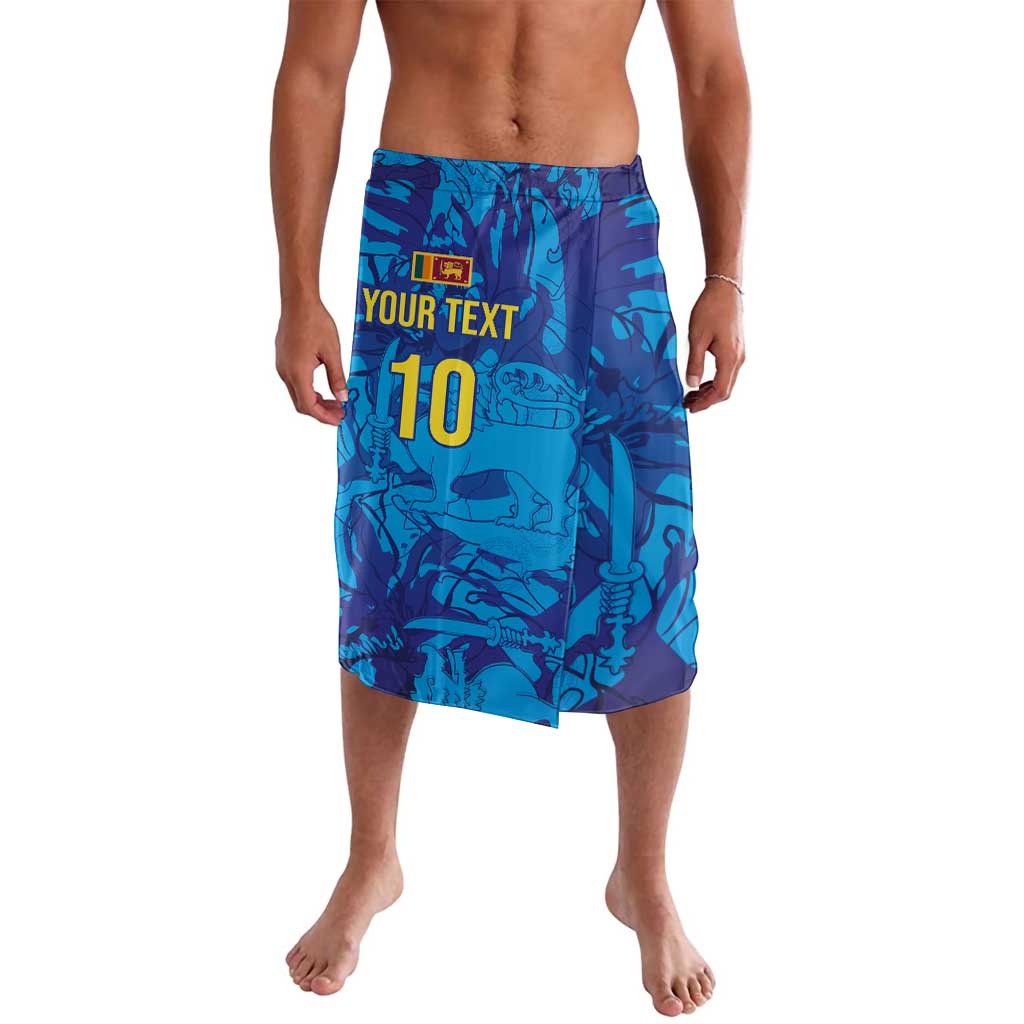 Custom Sri Lanka Cricket Royal Blue Warrior Lavalava