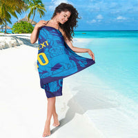 Custom Sri Lanka Cricket Royal Blue Warrior Sarong
