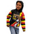 Uganda Independence Day with Crowned Cranes Kid Hoodie - Wonder Print Shop