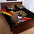 Uganda Independence Day with Crowned Cranes Quilt Bed Set - Wonder Print Shop