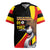 Uganda Independence Day with Crowned Cranes Rugby Jersey - Wonder Print Shop