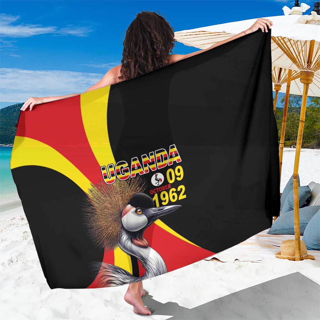 Uganda Independence Day with Crowned Cranes Sarong - Wonder Print Shop