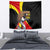 Uganda Independence Day with Crowned Cranes Tapestry