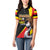 Uganda Independence Day with Crowned Cranes Women Polo Shirt - Wonder Print Shop