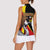 Uganda Independence Day with Crowned Cranes Women Sleeveless Polo Shirt - Wonder Print Shop