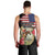 Kentucky Horseshoe Racing Rose Men Tank Top Grunge American Flag Vintage Style - Wonder Print Shop