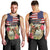 Kentucky Horseshoe Racing Rose Men Tank Top Grunge American Flag Vintage Style - Wonder Print Shop