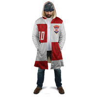 Croatia National Football Custom Cloak Checkerboard Pattern with Glagolitic Script