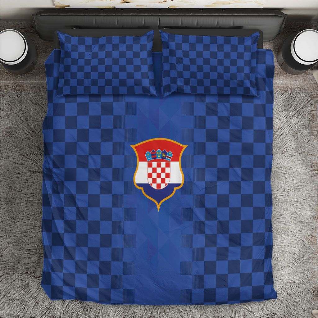 Croatia Football Bedding Set Vatreni Glory 2026 Away Colors