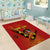 Personalised Spain Football 2024 Area Rug La Roja The Fourth Time Champion European - Wonder Print Shop