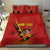 Personalised Spain Football 2024 Bedding Set La Roja The Fourth Time Champion European - Wonder Print Shop