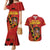 Personalised Spain Football 2024 Couples Matching Mermaid Dress and Hawaiian Shirt La Roja The Fourth Time Champion European - Wonder Print Shop