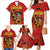 Personalised Spain Football 2024 Family Matching Mermaid Dress and Hawaiian Shirt La Roja The Fourth Time Champion European - Wonder Print Shop