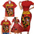 Personalised Spain Football 2024 Family Matching Short Sleeve Bodycon Dress and Hawaiian Shirt La Roja The Fourth Time Champion European - Wonder Print Shop