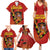 Personalised Spain Football 2024 Family Matching Summer Maxi Dress and Hawaiian Shirt La Roja The Fourth Time Champion European - Wonder Print Shop