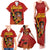 Personalised Spain Football 2024 Family Matching Tank Maxi Dress and Hawaiian Shirt La Roja The Fourth Time Champion European - Wonder Print Shop