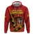 Personalised Spain Football 2024 Hoodie La Roja The Fourth Time Champion European - Wonder Print Shop