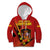 Personalised Spain Football 2024 Kid Hoodie La Roja The Fourth Time Champion European - Wonder Print Shop