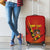 Personalised Spain Football 2024 Luggage Cover La Roja The Fourth Time Champion European - Wonder Print Shop