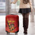 Personalised Spain Football 2024 Luggage Cover La Roja The Fourth Time Champion European - Wonder Print Shop