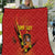 Personalised Spain Football 2024 Quilt La Roja The Fourth Time Champion European