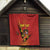 Personalised Spain Football 2024 Quilt La Roja The Fourth Time Champion European