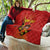 Personalised Spain Football 2024 Quilt La Roja The Fourth Time Champion European