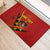 Personalised Spain Football 2024 Rubber Doormat La Roja The Fourth Time Champion European - Wonder Print Shop