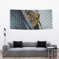 Brittany Triskele Celtic Tapestry Silver and Gold Sporty Style - Wonder Print Shop