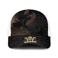 Cornwall Celtic-Chough and Knot Baseball Net Cap - Wonder Print Shop