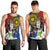 Philippines Lapu-Lapu Men Tank Top Filipino Sun Tattoo With Yakan Pattern - Wonder Print Shop