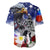 Philippines and American Together Baseball Jersey Filipino Lapulapu and Bald Eagle - Wonder Print Shop